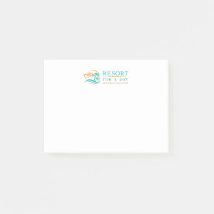 Resort für einen Tag Post-it Klebezettel