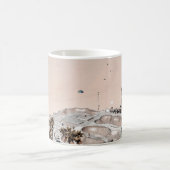 Resort in der Nähe des Meeres Kaffeetasse (Mittel)
