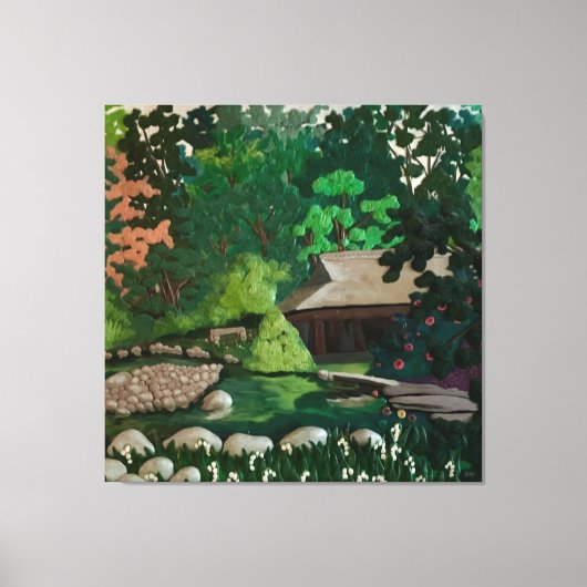 Resort Leinwanddruck (Vorderseite)