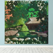 Resort Leinwanddruck (Insitu (Holzboden))