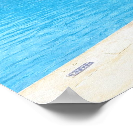 Resort Poolside Poster (Ecke)