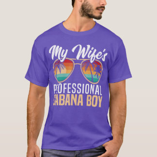Resort Worker Cabana Boy Costume Pool Party Beach T-Shirt