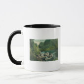 Resorter, die in den Federn fahren Tasse (Links)