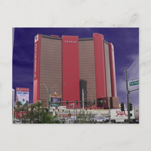 Resorts World International Las Vegas Postkarte (Vorderseite)