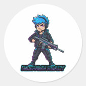 Respawn ready Sticker (Vorderseite)