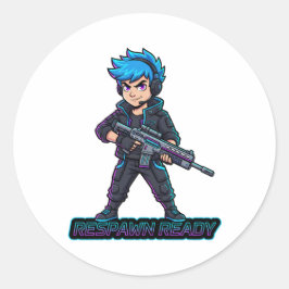 Respawn ready Sticker