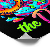 Respect The Drip Cool Ice Cream Drip Style For Boy Poster (Ecke)