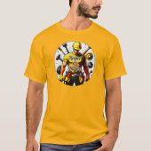 Respect the Hustle Construction Worker Design – La T-Shirt (Vorderseite)