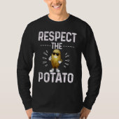 Respect The Potato Best Root Vegetable Potato Vega T-Shirt (Vorderseite)