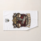 Respect the Steel DE Towel Handtuch (Handtuch)