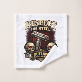 Respect the Steel DE Washcloth Waschlappen