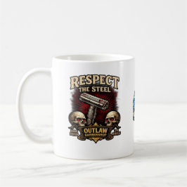 Respect the Steel – Double Edge Razor Mug Kaffeetasse