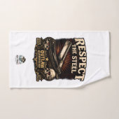 Respect the Steel Straight Towel Handtuch (Handtuch)