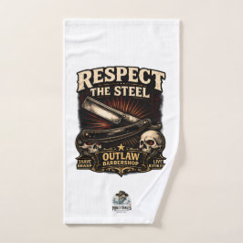 Respect the Steel Straight Towel Handtuch
