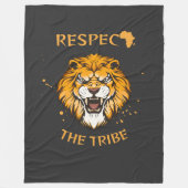 Respect the Tribe | Fleece Blanket (Vorderseite)