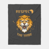 Respect The Tribe | Fleece Blanket (Vorderseite)