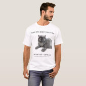 Respect Your Cat by RoseWrites  T-Shirt (Vorne ganz)