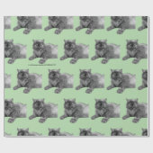 Respect Your Cat Day by RoseWrites  Geschenkpapier (Flach)