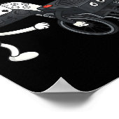 Respect Your Elders Funny Gaming 80s Style Old New Poster (Ecke)