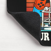 Respect Your Elders Gaming Control 80s Retro Funny Mousepad (Ecke)