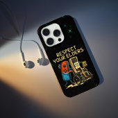 Respect Your Elders Gaming Control Retro Funny iPhone Hülle