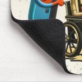 Respect Your Elders Gaming Control Retro Funny Mousepad (Ecke)