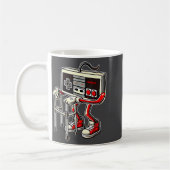 Respect Your Elders Retro Gaming Funny Gamer Contr Kaffeetasse (Links)