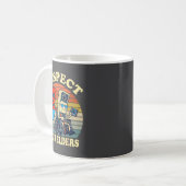 Respect Your Elders Retro Gaming Funny Gamer Contr Kaffeetasse (Vorderseite Links)