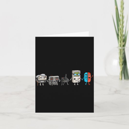 Respect Your Elders Retro Gaming Funny Gamer Contr Karte (Vorderseite)