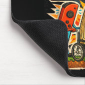 Respect Your Elders Retro Gaming Funny Gamer Contr Mousepad (Ecke)