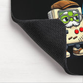 Respect Your Elders Retro Gaming Funny Gamer Contr Mousepad (Ecke)