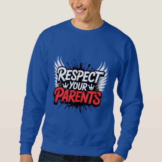 Respect Your Parents — Men’s Hoodie / Respect (Vorderseite)