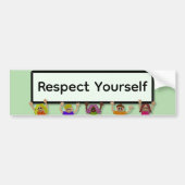 Respect Yourself Bumpersticker Autoaufkleber (Vorne)