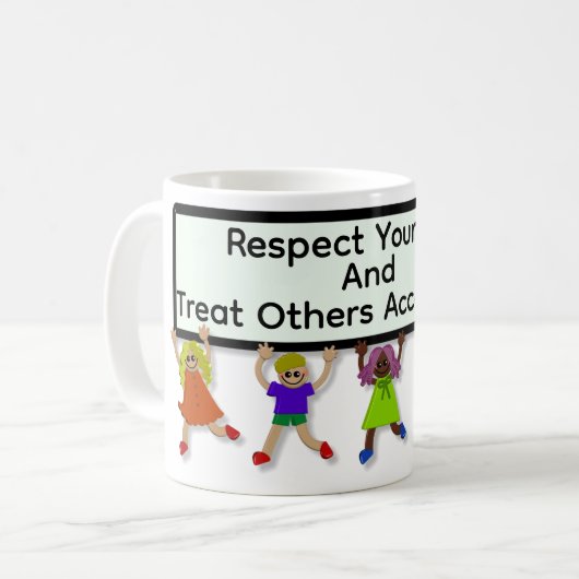 Respect Yourself Coffee Mug Kaffeetasse (Vorderseite Links)