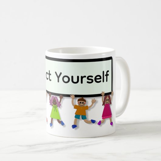Respect Yourself Coffee Mug Kaffeetasse (VorderseiteRechts)