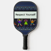 Respect Yourself Pickleball Paddle (Rückseite)