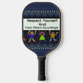 Respect Yourself Pickleball Paddle (Vorderseite)
