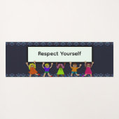 Respect Yourself Yoga Mat Yogamatte (Rückseite (Horizontal))