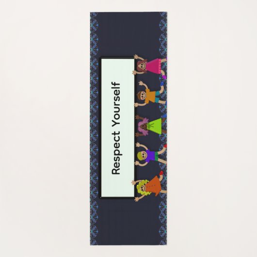 Respect Yourself Yoga Mat Yogamatte (Rückseite)