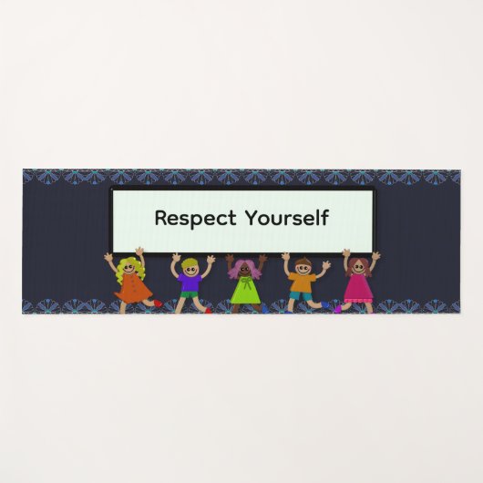 Respect Yourself Yoga Mat Yogamatte (Vorderseite (Horizontal))