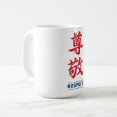 Respekt 2 kaffeetasse (Vorderseite Links)