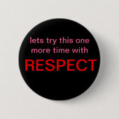 Respekt Button (Vorderseite)