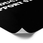 Respekt, Dankbarkeit, Schule, Bildung Poster (Ecke)