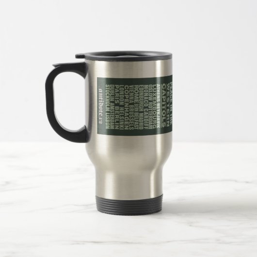 Respekt-Europa-Tasse Reisebecher (Links)