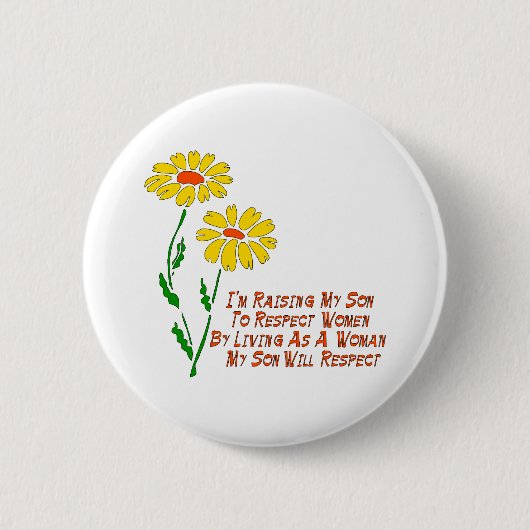 Respekt-Frauen Button (Vorderseite)