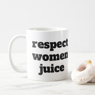 Respekt-Frauen-Saft Kaffeetasse