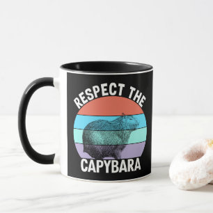 Respekt für den Capybara Funny Capybara Lover T - Tasse