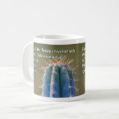 Respekt für die Kaktus mit Ab! Kaffeetasse (Vorderseite Links)
