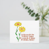 Respekt für Frauen Postkarte (Stehend Vorderseite)