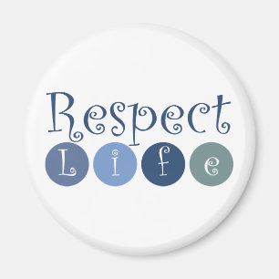 Respekt-Leben-Kreis Magnet